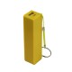 USB Power Banka na 1x 18650 batériu žltá